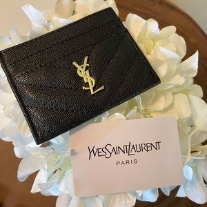 YSL card holder/wallet!